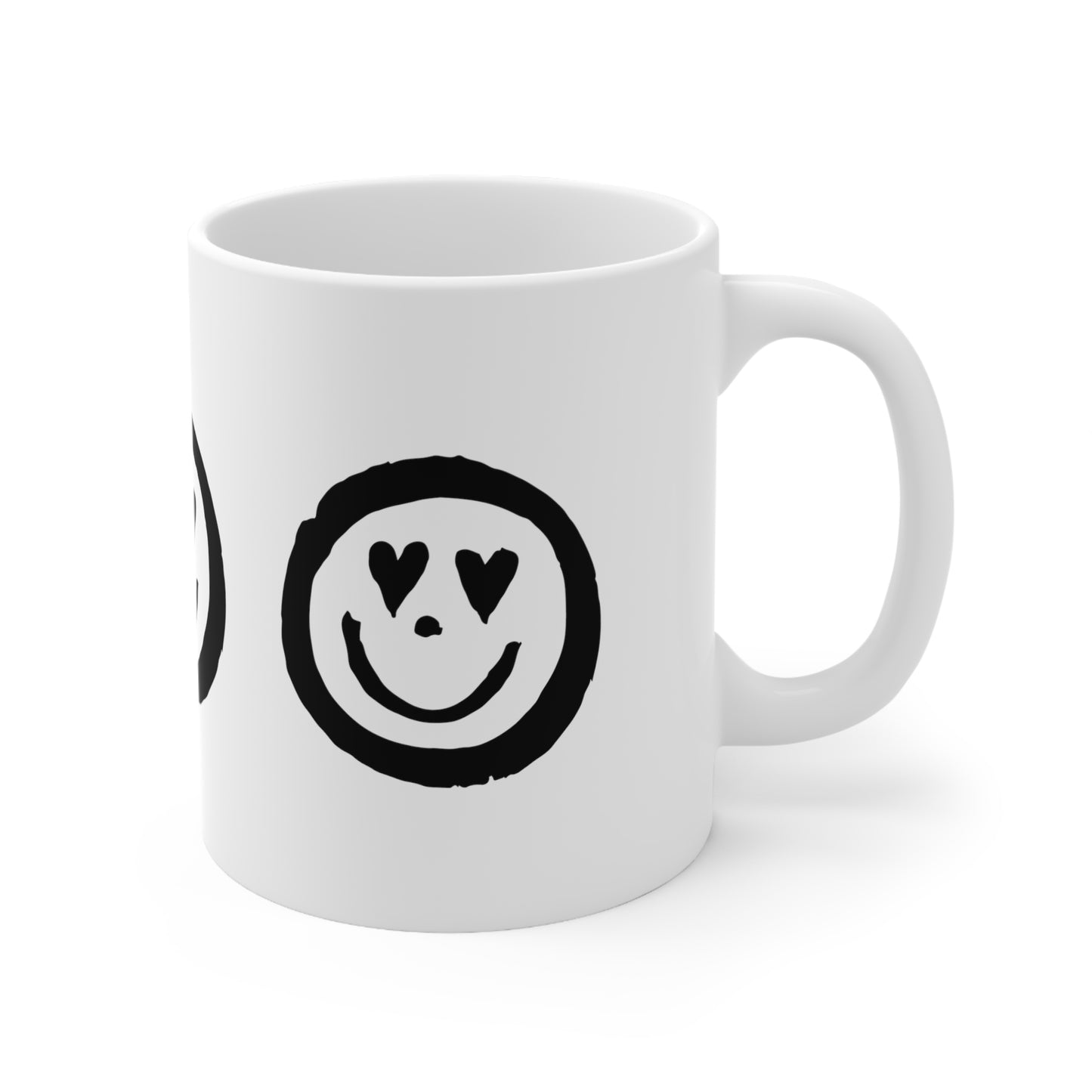 Smile Heart Happy Coffee Mug