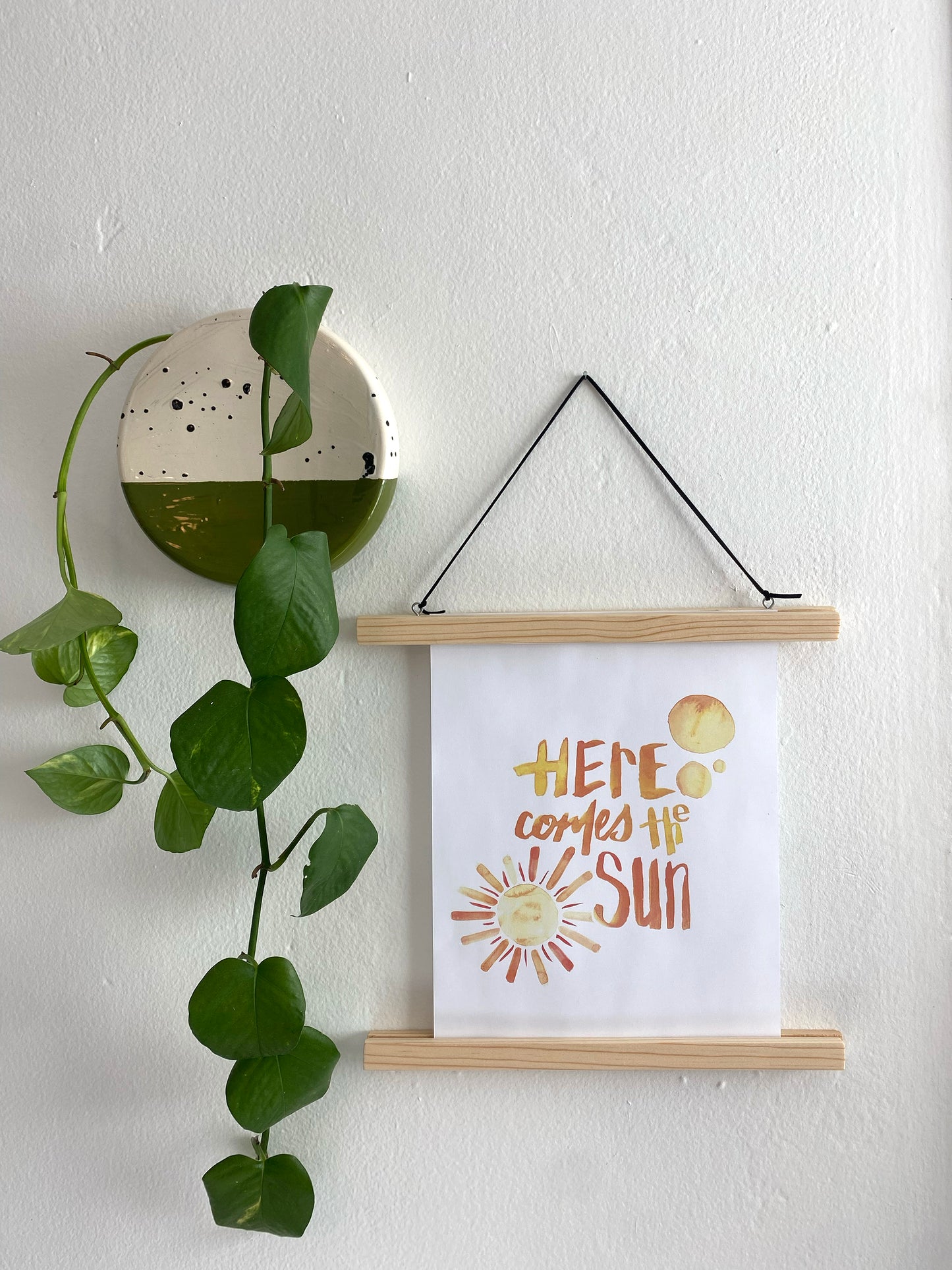"Here Comes The Sun" - Print & Frame