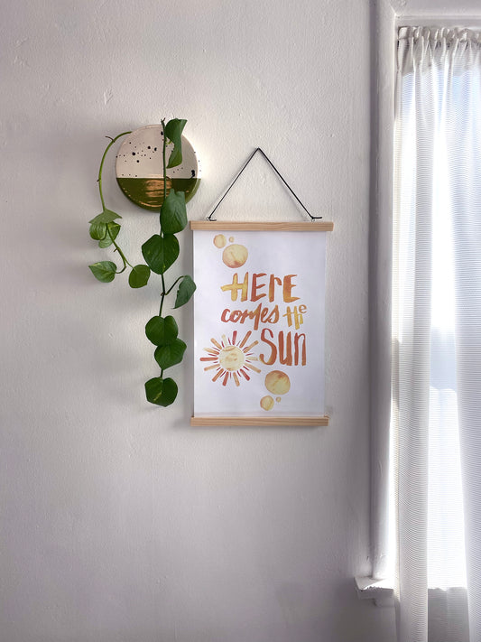 "Here Comes The Sun" - Print & Frame