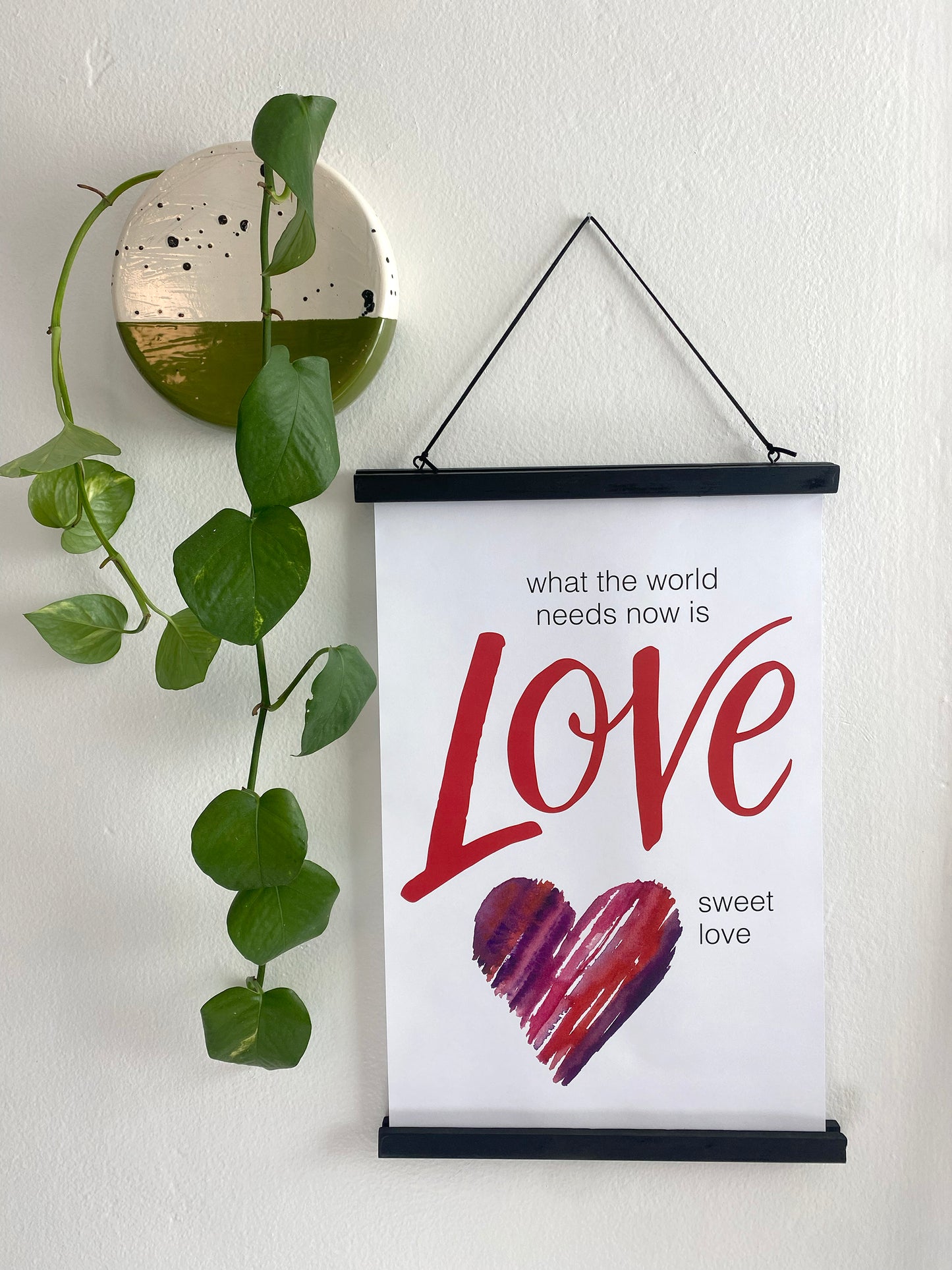 "Love Sweet Love" - Print & Frame