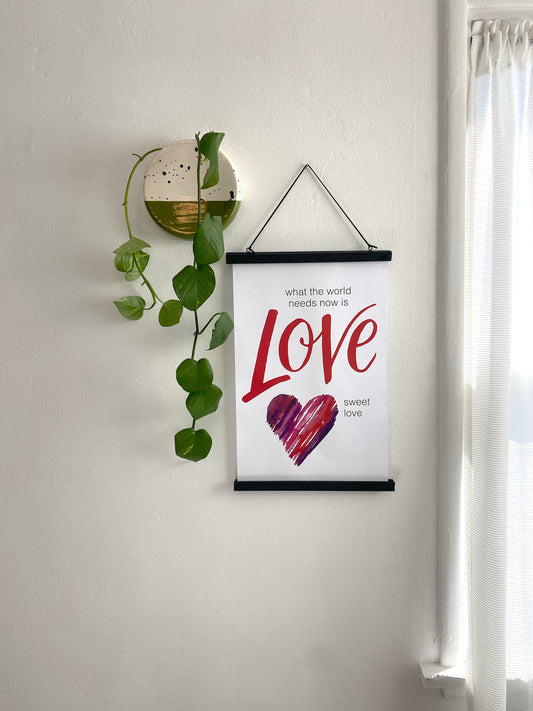 "Love Sweet Love" - Print & Frame